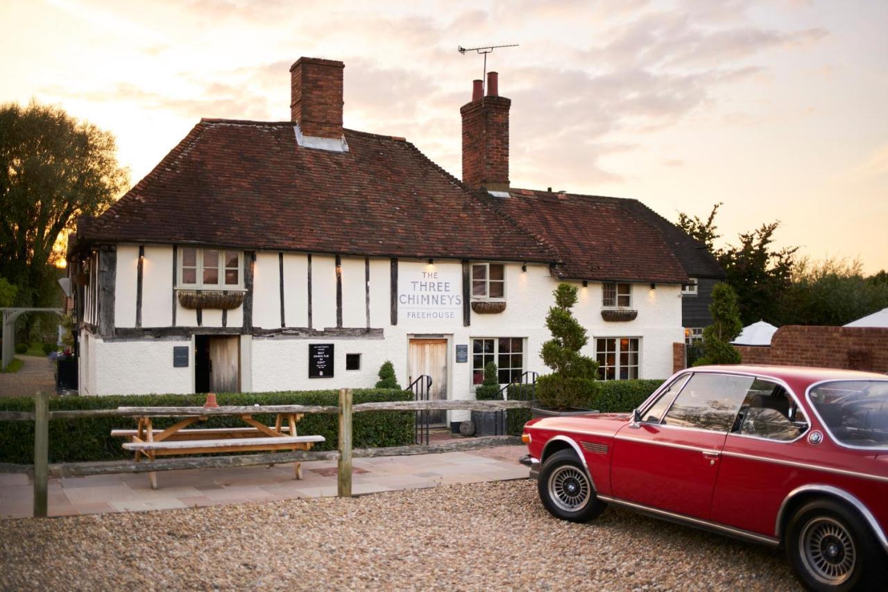 The Three Chimneys Country Pub Hotel Biddenden Exterior photo